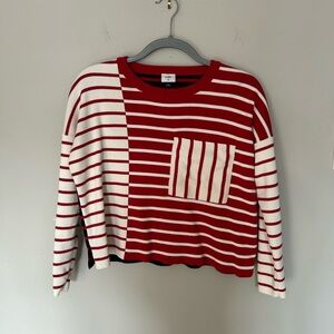 CABI Colorful Striped Sweater